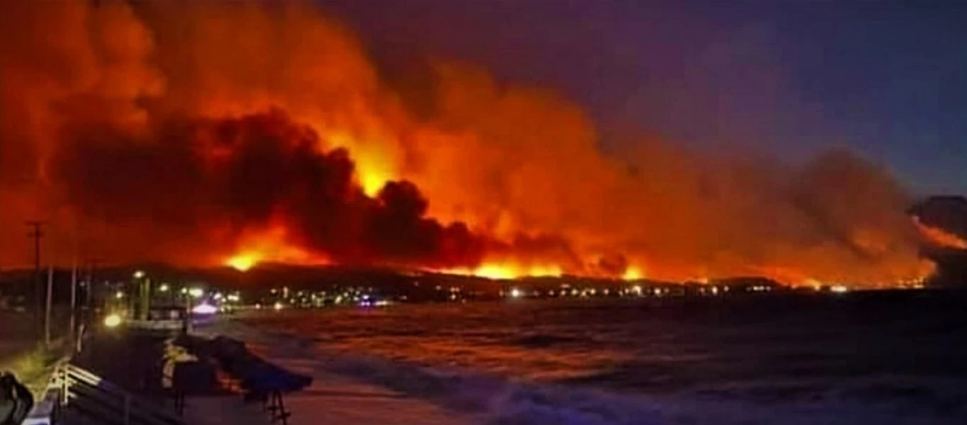 Eικόνες «Αποκάλυψης» στο Αλεποχώρι - «Θάλαμος αερίων» η Αττική: Οι 10 περιοχές που κινδυνεύουν οι κάτοικοι